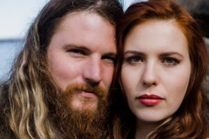 Couple portrait Isle of Skye photographer intense close up