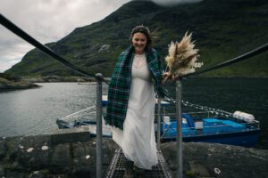 Secret elopement wedding, Loch Coruisk, Isle of Skye